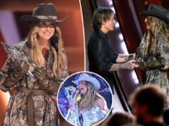 Lainey Wilson vence o prêmio de artista do ano no 2025 CMA Awards Lainey Wilson vence o prêmio de artista do ano no 2025 CMA Awards