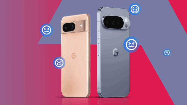 Google Pixel 8 Pro tirado ao anoitecer