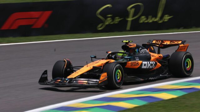 Lando Norris na pole na qualificação de sprint Lando Norris na pole na qualificação de sprint