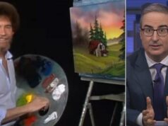 Leilão ‘Last Week Tonight With John Oliver’ arrecada mais de US$ 1,5 milhão para transmissão pública, incluindo novo recorde para uma pintura de Bob Ross Leilão 'Last Week Tonight With John Oliver' arrecada mais de US$ 1,5 milhão para transmissão pública, incluindo novo recorde para uma pintura de Bob Ross