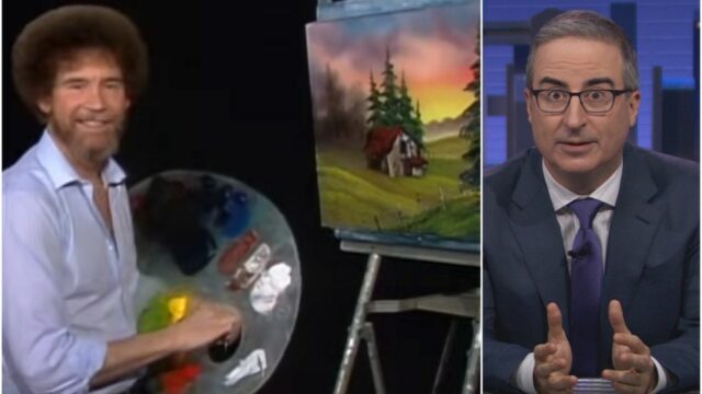 Leilão 'Last Week Tonight With John Oliver' arrecada mais de Leilão 'Last Week Tonight With John Oliver' arrecada mais de US$ 1,5 milhão para transmissão pública, incluindo novo recorde para uma pintura de Bob Ross