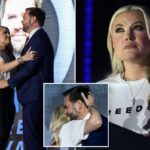 Leitor labial revela troca comovente entre Erika Kirk e JD Vance durante evento lotado do Turning Point USA