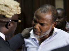 Líder separatista Kanu condenado à prisão perpétua na Nigéria Líder separatista Kanu condenado à prisão perpétua na Nigéria