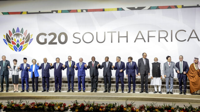 Líderes do G20 adotam nova declaração, mesmo com os EUA boicotando a cúpula
