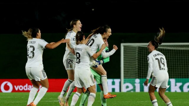 Liga dos Campeões Feminina: Real Madrid salva empate contra o Paris FC; Chelsea goleia St. Polten
