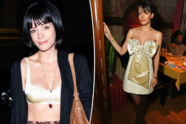 Lily Allen é paga por fotos de suas meias sujas
