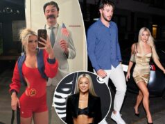 Livvy Dunne e Paul Skenes usam fantasias de Halloween para casais com tema Borat: ‘Grande sucesso!’ Livvy Dunne comparece ao 2025 MTV Video Music Awards na UBS Arena em 7 de setembro de 2025 em Elmont, Nova York.