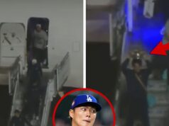 Los Angeles Dodgers pousa em Los Angeles após vitória na World Series 110325_dodgers_lax_kal