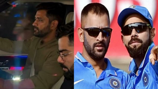 MS Dhoni, a reunião de Virat Kohli rouba os holofotes antes da série ODI contra SA
