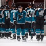 Macklin Celebrini explica por que gosta do novo estilo de verificação dos Sharks