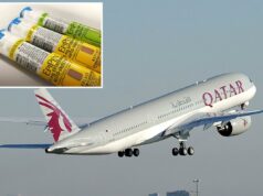Mãe processa Qatar Airways em US$ 5 milhões depois que filha de 3 anos sofre anafilaxia grave no bar KitKat fornecido por comissário de bordo Mãe processa Qatar Airways em US$ 5 milhões depois que filha de 3 anos sofre anafilaxia grave no bar KitKat fornecido por comissário de bordo