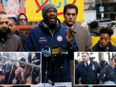 Manifestantes anti-ICE desafiam dia após confronto violento com NYPD: ‘Faremos isso todas as vezes’ Manifestantes anti-ICE desafiam dia após confronto violento com NYPD: ‘Faremos isso todas as vezes’