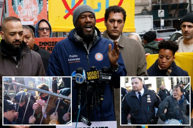 Manifestantes anti-ICE desafiam dia após confronto violento com NYPD: ‘Faremos isso todas as vezes’
