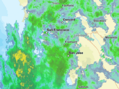 Mapa ao vivo: onde está chovendo na Bay Area Mapa ao vivo: onde está chovendo na Bay Area