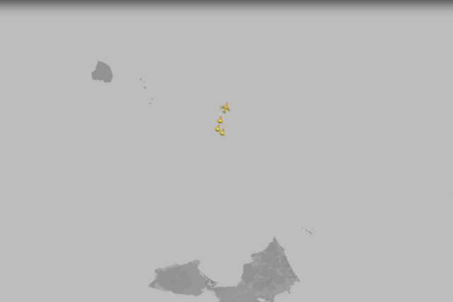 Mapa mostra equipe de ataque da Força Aérea dos EUA Mapa mostra equipe de ataque da Força Aérea dos EUA perto da Venezuela