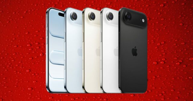 Marcas chinesas assistiram ao fracasso do iPhone Air (linha de cores mostrada) e cancelaram seus próprios planos