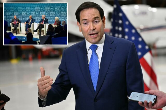 Marco Rubio disse aos senadores dos EUA que o plano de paz da Ucrânia não era dos EUA - mas uma 'lista de desejos' russa 'vazada'
