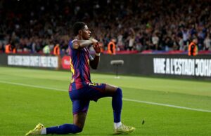 Marcus Rashford ‘não totalmente feliz’ durante a última exibição do Barcelona, apesar de ter marcado um gol impressionante ícone de correio