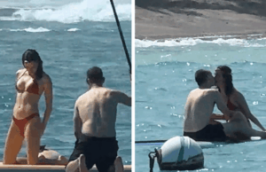 Margaret Qualley e Jack Antonoff exibem corpos esculpidos na praia no Havaí 110425_margaret_qualley_jack_antonoff_kal