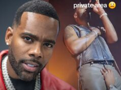 Mario é agarrado pela virilha por um fã durante a apresentação fã de mario agarra a virilha getty insta 2