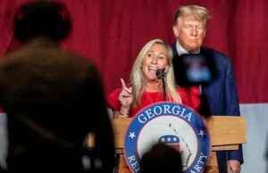 Marjorie Taylor Greene posta mensagem de texto de Epstein para Trump que ‘o levou ao limite’ Marjorie Taylor Greene/X