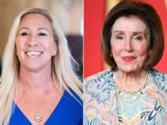 Marjorie Taylor Greene surpreende a CNN com a reação à aposentadoria de Nancy Pelosi do Congresso Anna Moneymaker/Getty Rep. Marjorie Taylor Greene em Washington, DC