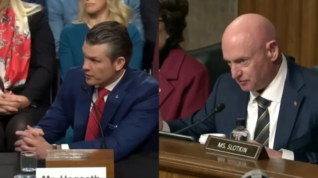 Mark Kelly dispara de volta depois que Hegseth inicia uma Yahoo news home