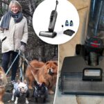 Um híbrido de esfregona a vácuo