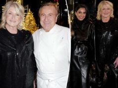 Martha Stewart inicia temporada de férias com Daniel Boulud Martha Stewart inicia temporada de férias com Daniel Boulud