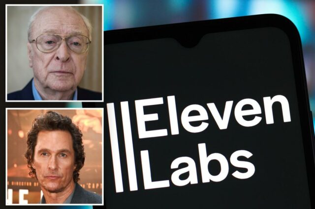 Matthew McConaughey e Michael Caine farão parceria com ElevenLabs para clonagem de voz de IA

