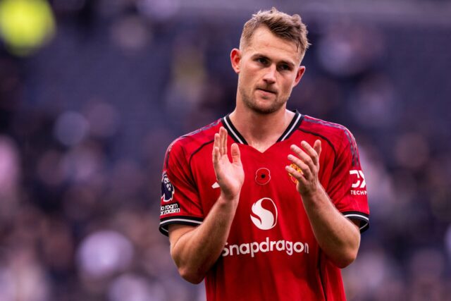 Matthijs de Ligt acredita que o Man Utd 'merecia mais' ícone de correio