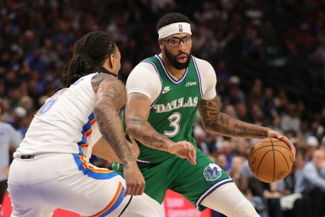 Mavericks revela status oficial de Anthony Davis contra Clippers Mavericks revela status oficial de Anthony Davis contra Clippers