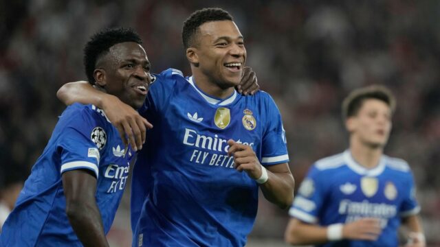 Mbappe quebra o recorde de Cristiano Ronaldo com o segundo hat-trick mais rápido na UEFA Champions League
