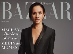 Meghan Markle está ‘copiando’ Pamela Anderson de novo? A capa de revista de Duquesa gera comparações com a estrela de Baywatch após a série de culinária ‘rip-off’ Meghan ficou com o rosto descoberto em sua recente sessão de fotos para a capa da Harper's Bazaar, com a Duquesa usando o que parece ser pouca ou nenhuma maquiagem na impressionante imagem em preto e branco que cobre a edição de