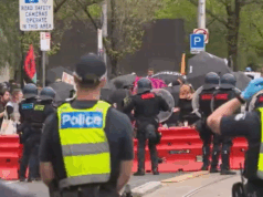 Melburnianos alertaram sobre protestos antes do grande fim de semana no CBD A polícia espera evitar cenas violentas testemunhadas num protesto e contraprotesto semelhante em 19 de outubro.