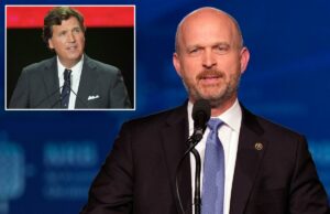 Membro do conselho da força-tarefa anti-semitismo da Heritage Foundation renuncia, presidente do think tank Kevin Roberts pede desculpas pela defesa de Tucker Carlson Membro do conselho da força-tarefa anti-semitismo da Heritage Foundation renuncia, presidente do think tank Kevin Roberts pede desculpas pela defesa de Tucker Carlson