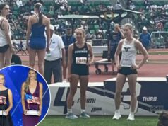 Meninas do Oregon que protestaram contra atleta trans no pódio da medalha de atletismo obtiveram vitória legal em processo Meninas do Oregon que protestaram contra atleta trans no pódio da medalha de atletismo obtiveram vitória legal em processo