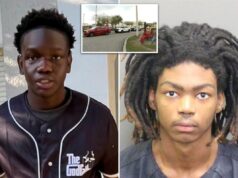 Menino de 15 anos da Flórida atira em colega de classe depois que a vítima o esbarra no corredor da escola: xerife Menino de 15 anos da Flórida atira em colega de classe depois que a vítima o esbarra no corredor da escola: xerife