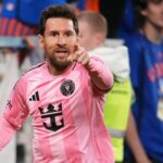 Lionel Messi em ação.