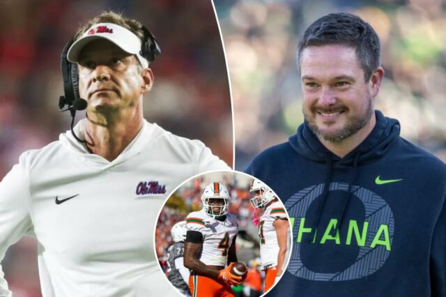 Miami sobe, 6 e 7 times mudam nas últimas classificações do College Football Playoff
