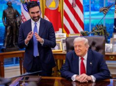 Michael Goodwin: O encontro de Trump com Mamdani é um choque e uma promessa de que há esperança para Nova York Donald Trump apertando a mão de Zohran Mamdani no Salão Oval.