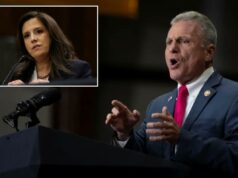 Michael Goodwin: Penalidades financeiras para a eleição de Mamdani pelo Partido Republicano podem causar danos irreversíveis a Nova York O representante dos EUA, Buddy Carter (R-GA), discursando em um evento político republicano.