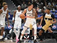 Michael Porter Jr. atender ao apelo por mais jogadas compensa muito para os Nets O atacante do Brooklyn Nets, Michael Porter Jr. (17), tenta passar a bola na frente do armador do Washington Wizards, Bilal Coulibaly (0), durante o terceiro quarto na Capital One Arena.