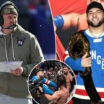 Mike Kafka não teve nenhum problema com a aparição de Cam Skattebo na WWE: ‘Foi uma coisa legal’