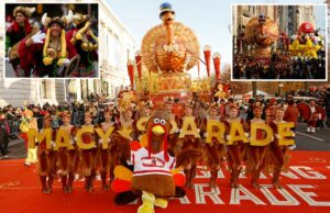 Milhares celebram a 99ª Parada Anual do Dia de Ação de Graças da Macy’s em Nova York: ‘Turquia, aqui!’ Milhares celebram a 99ª Parada Anual do Dia de Ação de Graças da Macy's em Nova York: 'Turquia, aqui!'
