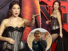Millie Bobby Brown critica o fotógrafo no tapete vermelho de ‘Stranger Things’: ‘Você sorri!’ Millie Bobby Brown critica o fotógrafo no tapete vermelho de 'Stranger Things': 'Você sorri!'