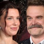 milie bobby brown david harbour principal getty