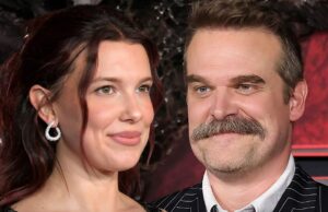 Millie Bobby Brown diz que sempre se sentiu segura no set com David Harbor milie bobby brown david harbour principal getty