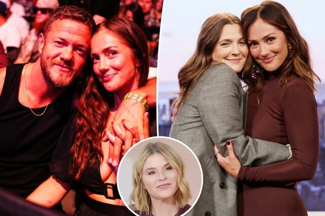 Minka Kelly conta a Drew Barrymore tudo sobre o namorado Minka Kelly conta a Drew Barrymore tudo sobre o namorado Dan Reynolds depois de desligar Jenna Bush Hager