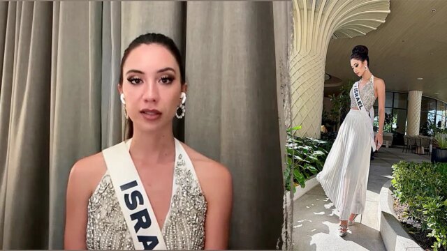 Miss Israel diz que está recebendo ameaças de morte após Miss Israel diz que está recebendo ameaças de morte após polêmica viral do vídeo Miss Universo com Miss Palestina